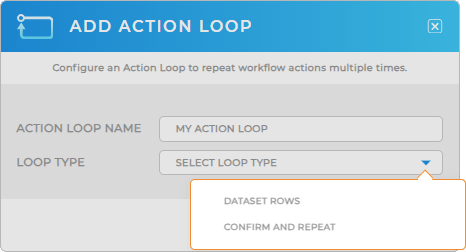 Action loop types
