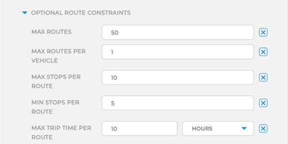 Optional Route Constraints