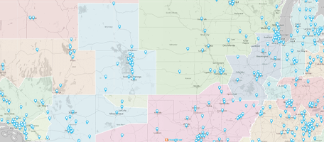 Sales territory mapping software